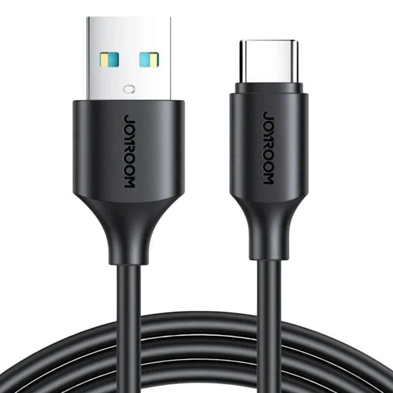 Joyroom Cable USB‑A a USB‑C 3 A 1 m, Negro
